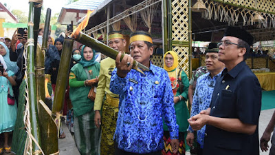 Bupati Soppeng, menghadiri pesta adat Pattaungeng rakyat Citta
