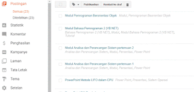 Cara Menghapus Blog Secara Permanen