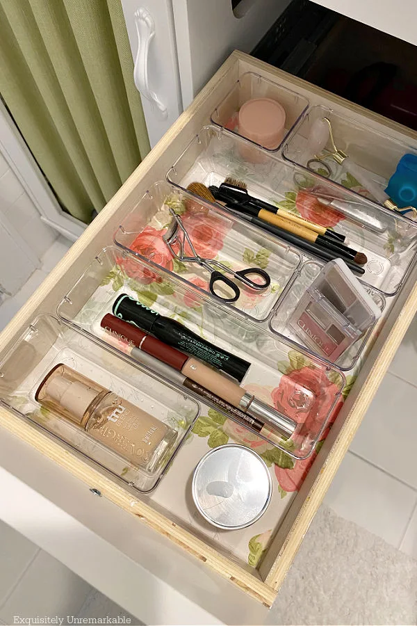 Clear Organization Trays For Bathroom