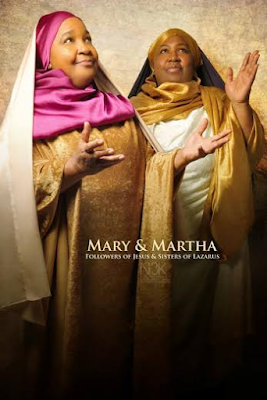 Black Biblical characters Mary and Matha