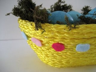 Coiled Rope Easter Basket