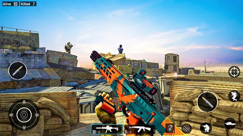 FPS Commando Gun Games Offline v6.4 MOD Terbaru