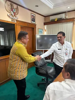 Bertemu dengan Dirjen Tanaman Pangan RI, Eddy Berutu Bahas Dukungan Optimalisasi Lahan Sawah