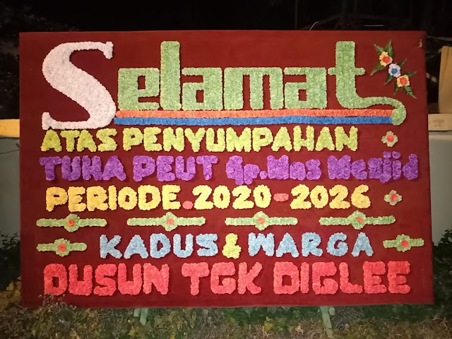 Papan bunga Lhokseumawe