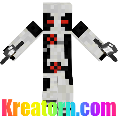 Minecraft X-Force Deadpool Skin