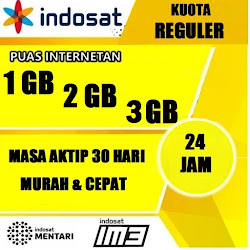 transfer kuota indosat