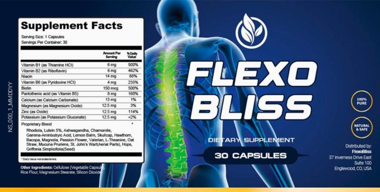 FlexoBliss Review -Tablets Support Back Pain Treatment & Joint Recovery Very Effective Quality!
