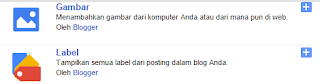 Cara Menambakan Widget dan Widget Yang Wajib Ada Dalam Blog