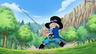 ワンピースアニメ 499話 サボ 幼少期 | ONE PIECE Episode 499 ASL