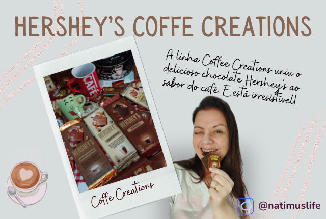 Combinação inédita de Hershey's que une o clássico sabor do café em perfeito equilíbrio com o chocolate. Conheça Hershey's Coffee Creations