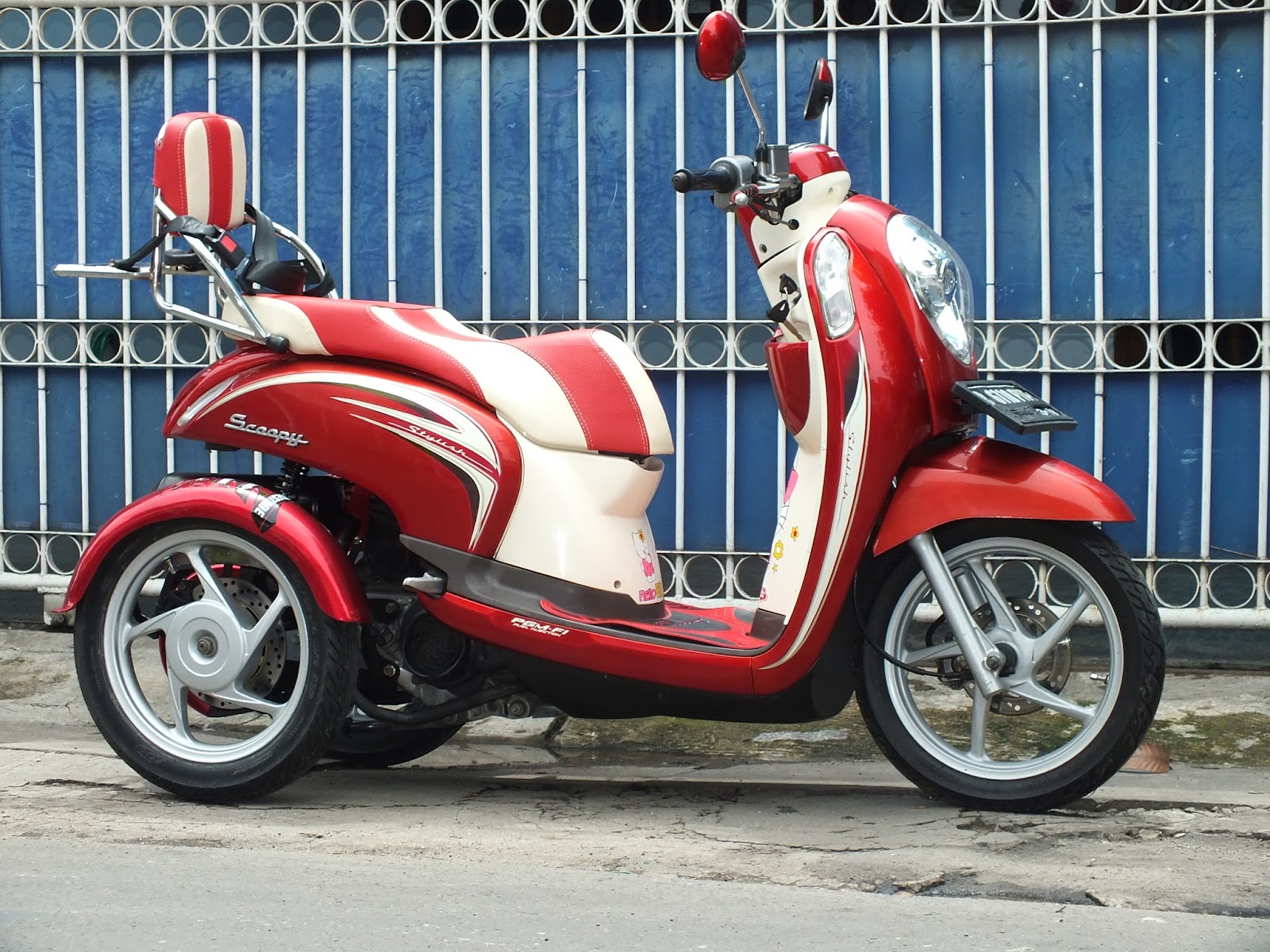 Oracle Modification Concept HONDA SCOOPY FI TRIKE RODA TIGA