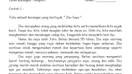 Contoh Karangan Surat Tidak Rasmi Bahasa Tamil