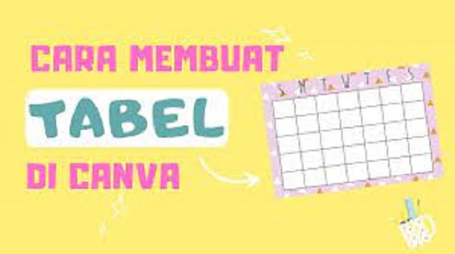 Cara Membuat Tabel di Canva