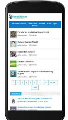Tampilan Hp suduthukum.com
