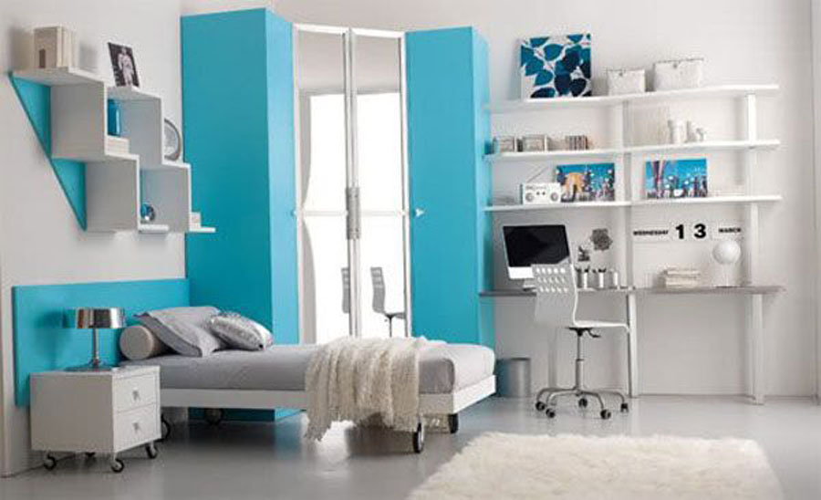 Wonderful Blue Teenage Girl Bedroom Ideas 900 x 548 · 68 kB · jpeg