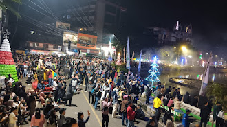 Malam Kunci Tahun, Tana Toraja Pesta Kembang Api di Bundaran Kolam Makale