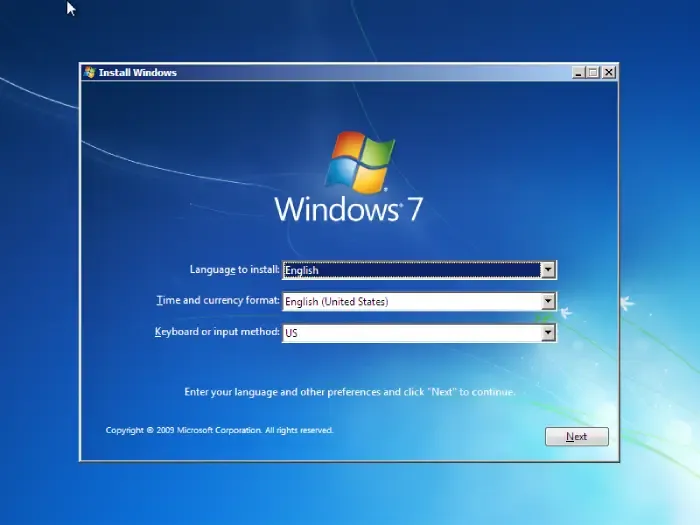 cara instal windows 7 lewat flashdisk dengan rufus