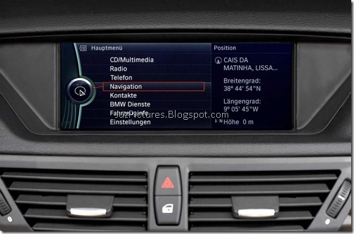 2010-bmw-x1-brown-navigation