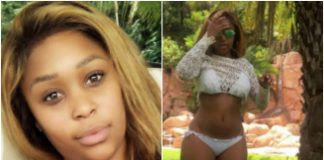 South African TV Personality Minnie Dlamini shows off her banging body as she holiday