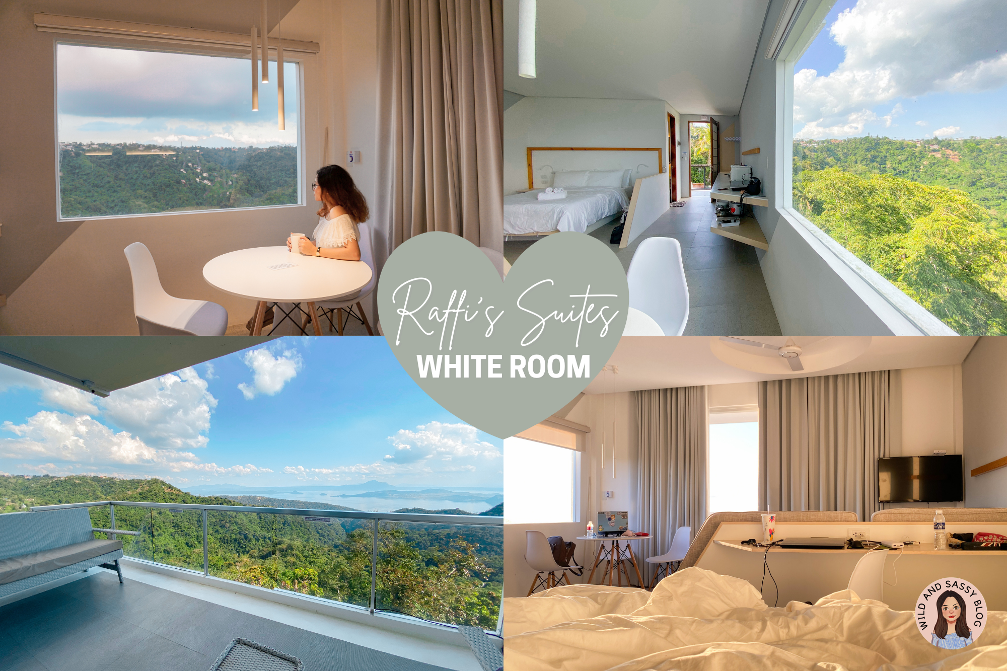 Raffi's Suites Tagaytay White Room