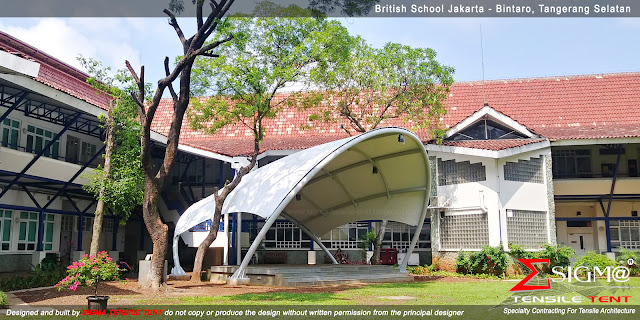 kontraktor atap membran tensile tent tension membrane structure canopy membran tenda membran jakarta indonesia tenda untuk alfresco tenda untuk check point tenda untuk rooftop tensile membrane structure tension membrane structure