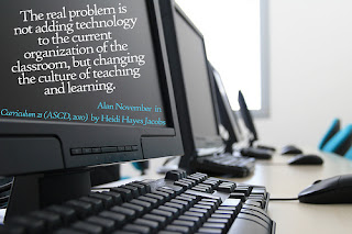 The real problem is not adding technology to the current organization of the classroom, but changing the culture of teaching and learning