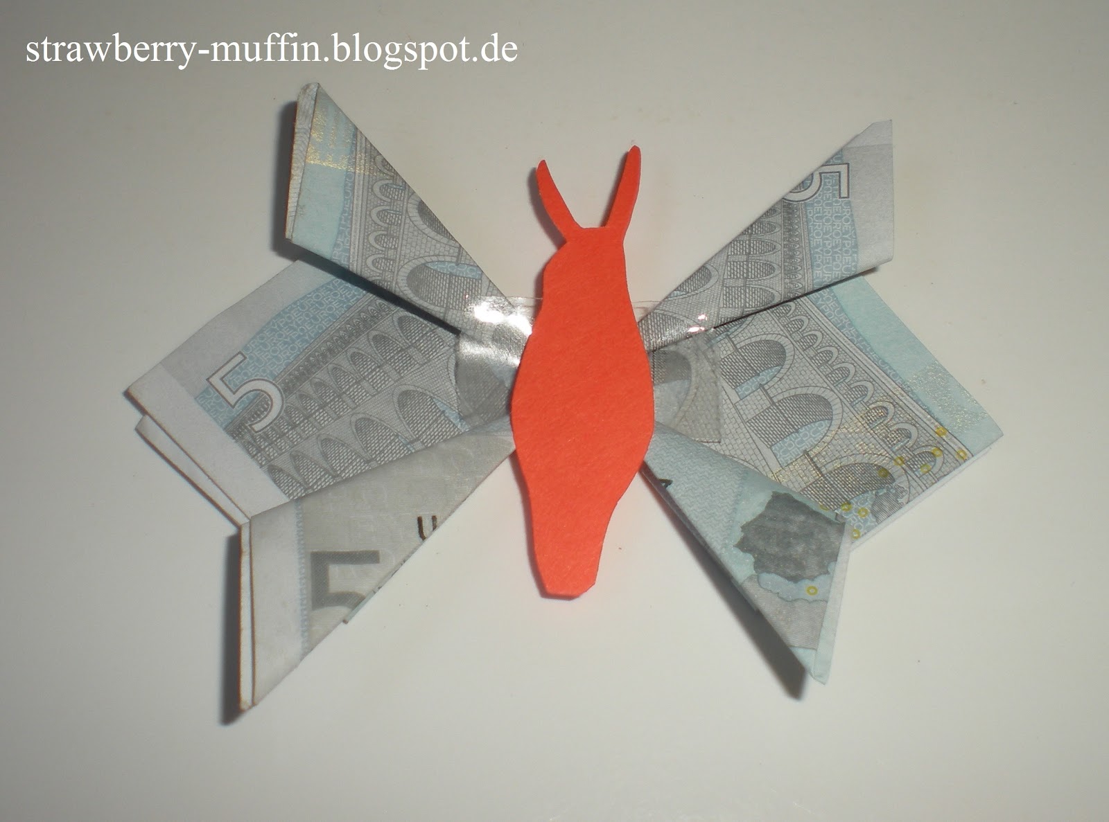 schmetterling aus geldschein - Origami Geldschein Schmetterling Video Anleitung 