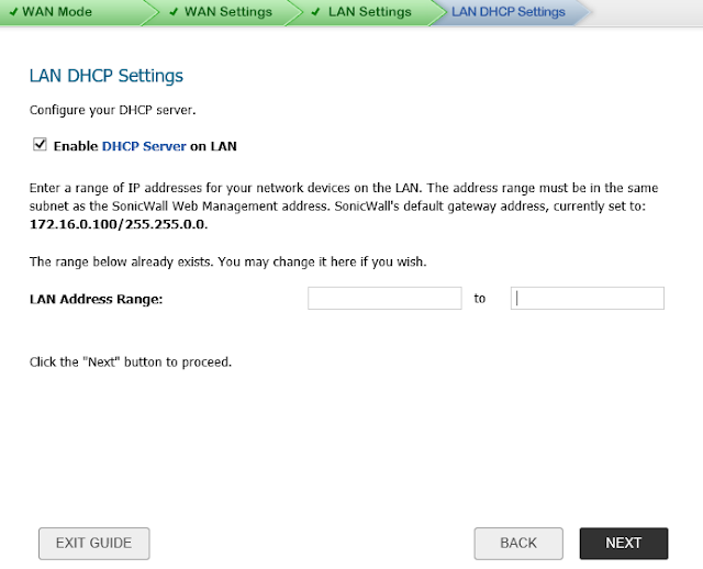 dhcp network