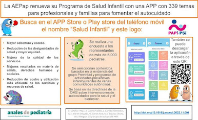 PAPI (Programa de Actividades Preventivas en la Infancia), una aplicación para dispositivos móviles para la mejora de la salud infantil