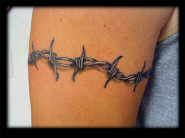 Barbed Wire Tattoo