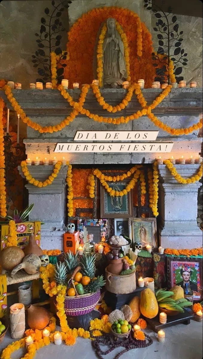 Ofrenda de día de muertos