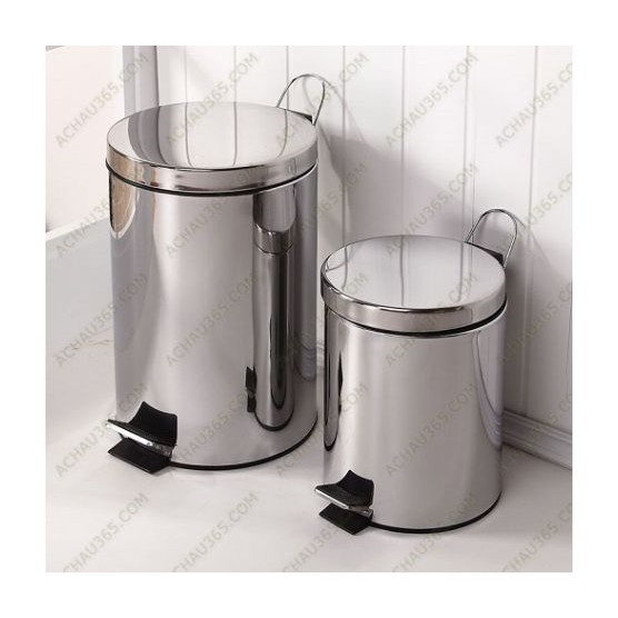 Thùng rác inox đạp chân 5L ( > 4 cái lh 0935.036.288)