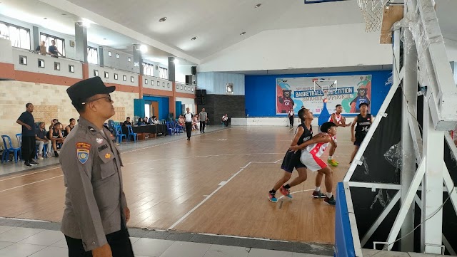 "Peace In Harmony" Smansa Cup 2024, Polsek Balikpapan Selatan Pastikan Keamanan Terjaga