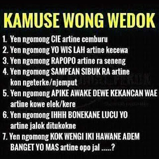 174 Kata Kata Status Lucu FB Bahasa Jawa (Gokil)