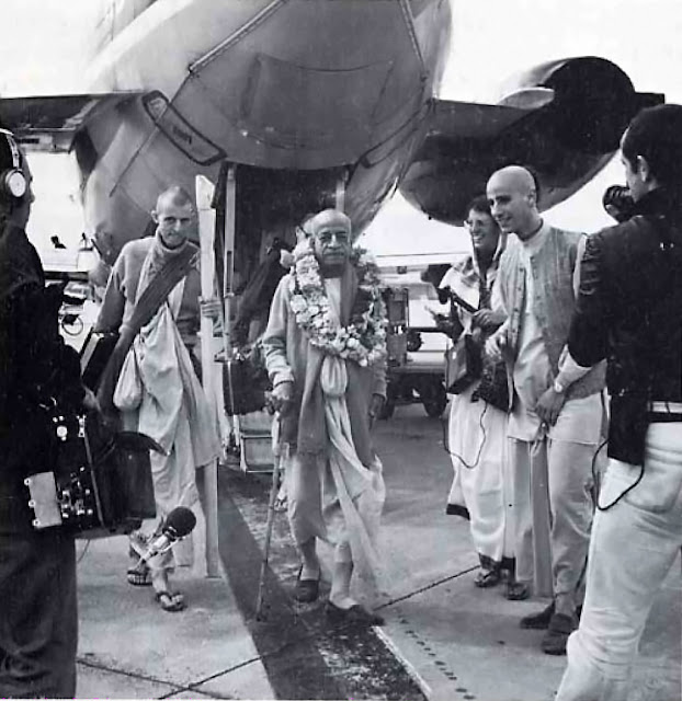 Srila Prabhupada Uses Everything for Krishna Arrival in Geneva