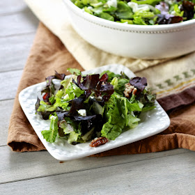 pecans, goat cheese, cranberries