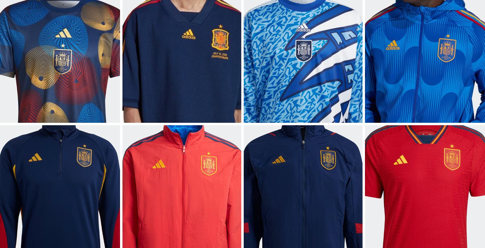 Adidas Spain World Cup Collection Revealed - Footy
