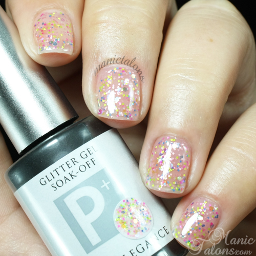 Light Elegance P+ Sprinkles Swatch
