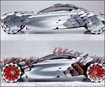 Solar-powered BMW