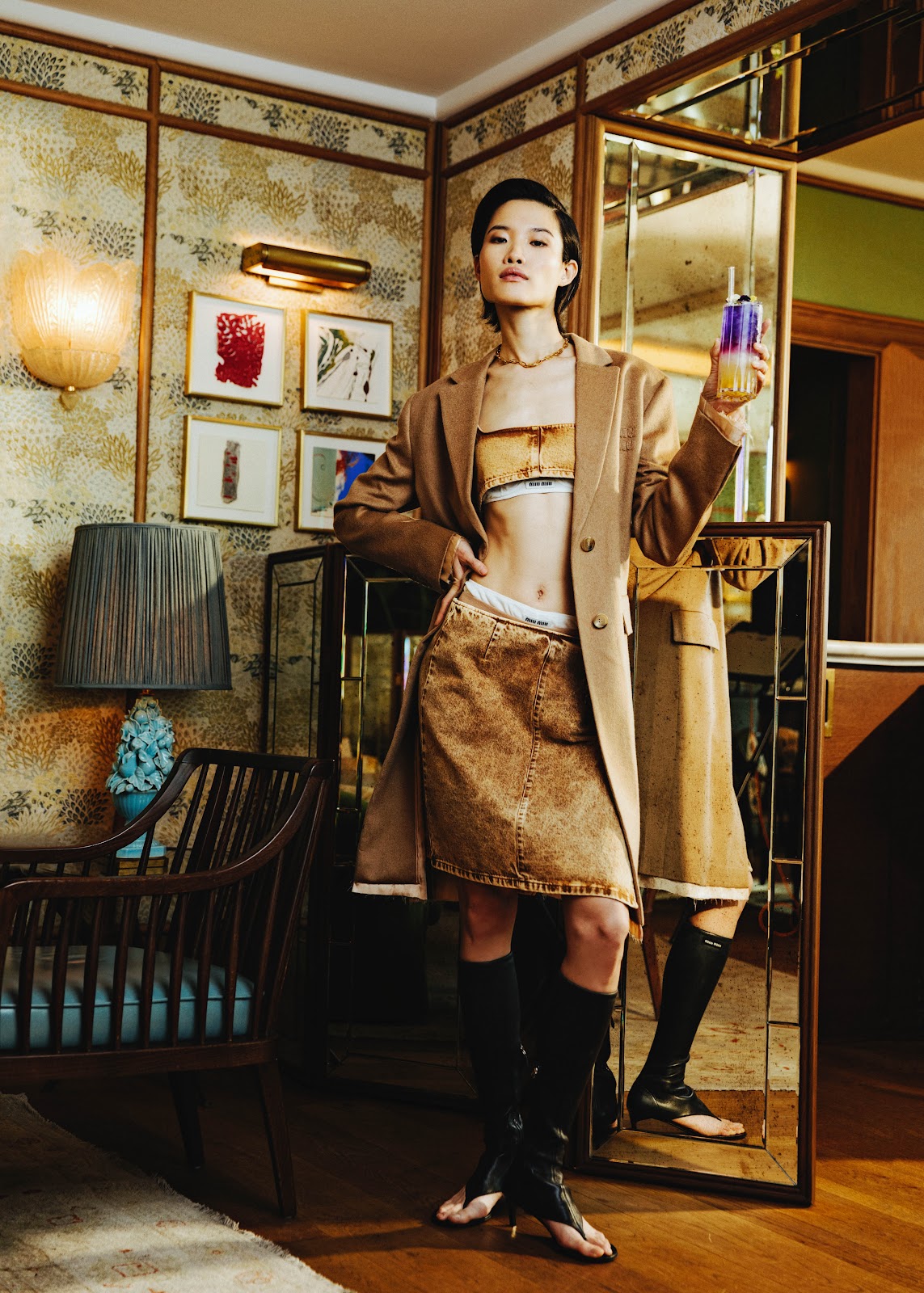 Wendy Huang in Mujer Hoy April 2023 by Ana Abril