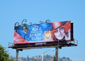 Alice Through the Looking Glass movie billboard