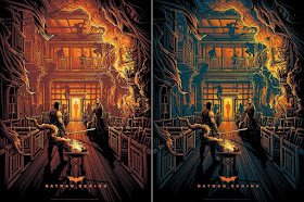 Batman Begins Screen Print by Dan Mumford x Bottleneck Gallery