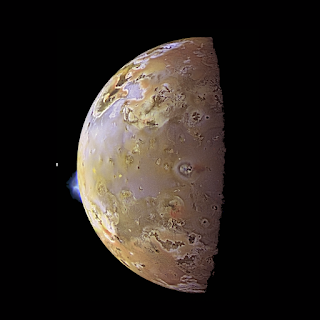 A volcano on Io