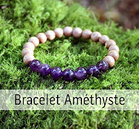 bracelet améthyste