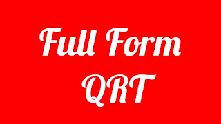 Full Form Of QRT