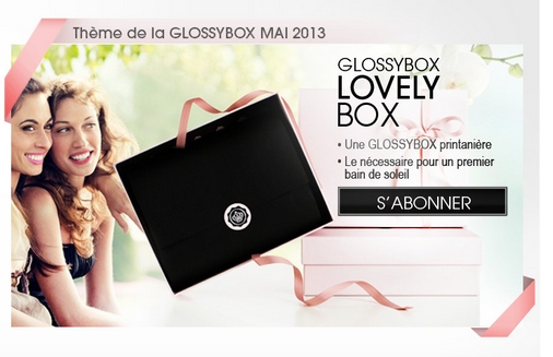 Thème de la glossybox de mai: Lovely Box