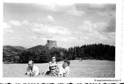 Photo ancienne d'Auvergne : lieux divers.