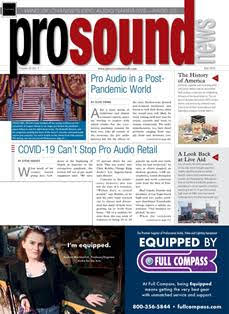 Pro Sound News - July 2020 | ISSN 0164-6338 | TRUE PDF | Mensile | Professionisti | Audio | Video | Comunicazione | Tecnologia
Pro Sound News is a monthly news journal dedicated to the business of the professional audio industry. For more than 30 years, Pro Sound News has been — and is — the leading provider of timely and accurate news, industry analysis, features and technology updates to the expanded professional audio community — including recording, post, broadcast, live sound, and pro audio equipment retail.