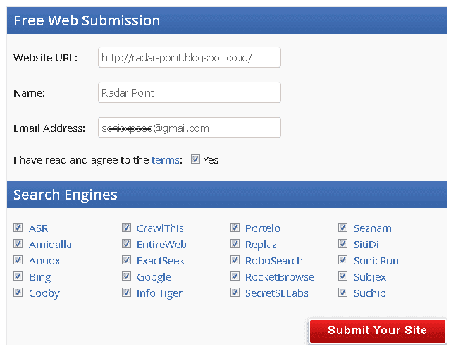 freewebsubmission