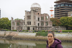 Edificio con su cúpula en Hiroshima